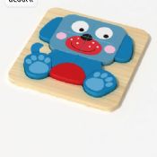 Safe material childrens wooden puzzle images