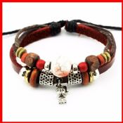 Piccole ragazze Charm Bracciale in pelle images