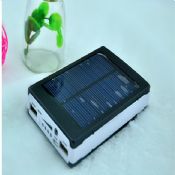 Usb dual Solar powerbank 12000mah images