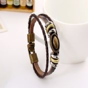 Vintage Real Leather Bracelet images