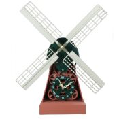 Windmill gear desk clock images
