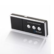 Voiture pare-soleil/Clip mains-libres sans fil Bluetooth haut-parleur avec chargeur de voiture USB Kit images