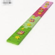 Wooden childrens height ruler images