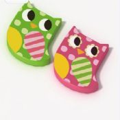 Wooden eco-friendly customized fridge magnet images