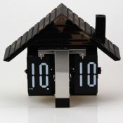 Wooden house shape wall clock images