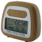Alarm clock with large LCD display small picture