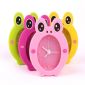 Frog shaped silicone clock small picture