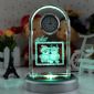 Promotional muti-function crystal desktop clock small picture