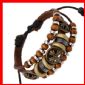 Three Layers Mens Leather Bracelet small picture
