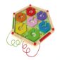 Wooden colorful maze kids toy small picture