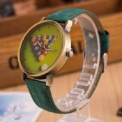 Cowboy Leather Strap Watch images