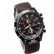 Acier inoxydable silicone dos montre images