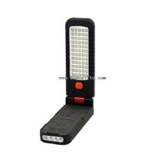 3AA Battery 60+4LED rollover fold work light with a hook and magnet images