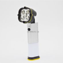 5 + 6 head rotatable led light 11 led lantern with magnet and hook images