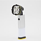 5 + 6 head rotatable led light 11 led lantern with magnet and hook images