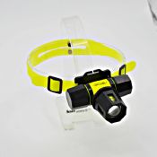 LED diving waterproof power headlight images