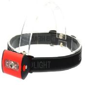 1 + 2 LED ABS hight brighness lâmpada de cabeça images