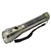 25 LED portable solar flashlight images
