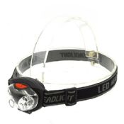 6 LED 3w plastik rechargeable led headlamp images