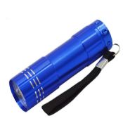 Colorful 9 LED torch images