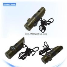 Survival Whistle Compass mirror plastic LED flashlight images