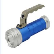 1 LED Blue Zoom Flashlight images