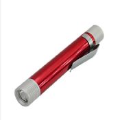 1 LED Flashlight AL Torch pen clip images