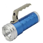 5W 1 LED Blue Zoom Flashlight images