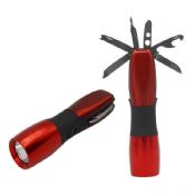 LED Flashlight AL Torch with tools images