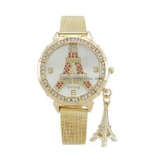 Tower face Twoer pandent Gold watch images