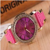 leather watch for lady images
