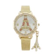 Tower face Twoer pandent Gold watch images
