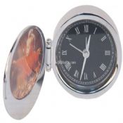Metal Alarm Clock with Photo Frame images