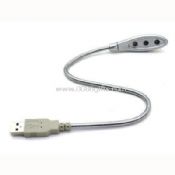 Flexible metal USB LED lamp images