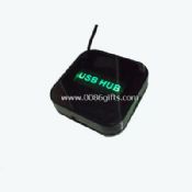 4 ports USB-HUB med LED-bakgrundsbelysning images