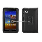 Cas de simili cuir pour Samsung galaxy P6200 images