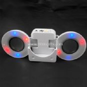 Lipat Speaker dengan cahaya warna LED images