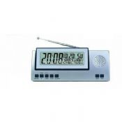 LCD Radio CLOCK WITH CALENDAR images