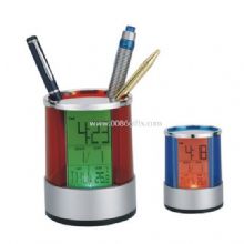 LED flashing Pen holder Clock images