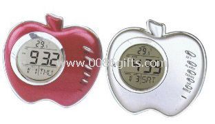 Promotional Apple shaped Clock images
