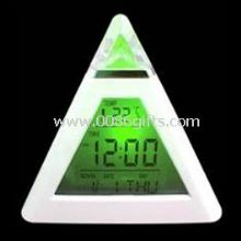 Triangle Clock with Backlight images