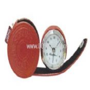 Round leather travel clock images