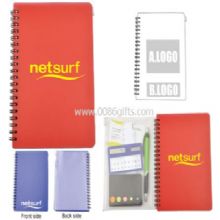 Notebook with PVC Pouch images
