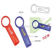 Bookmark with Magnifier & Ruler images