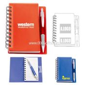 Spiral Notebook dengan pena images