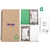 Reciclado de papel pedra Notebook images