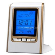 Electronic weather forecast Clock images