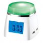 HUB 4 puertos USB con LCD reloj cambiante del Color small picture