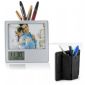 Clock Pen Holder with Photo Frame small picture