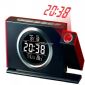 Radio clock with projection small picture
